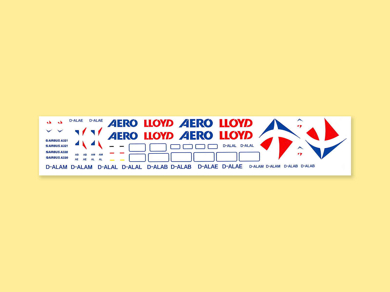 "AERO LLOYD" Airbus A 320-200 / A 321