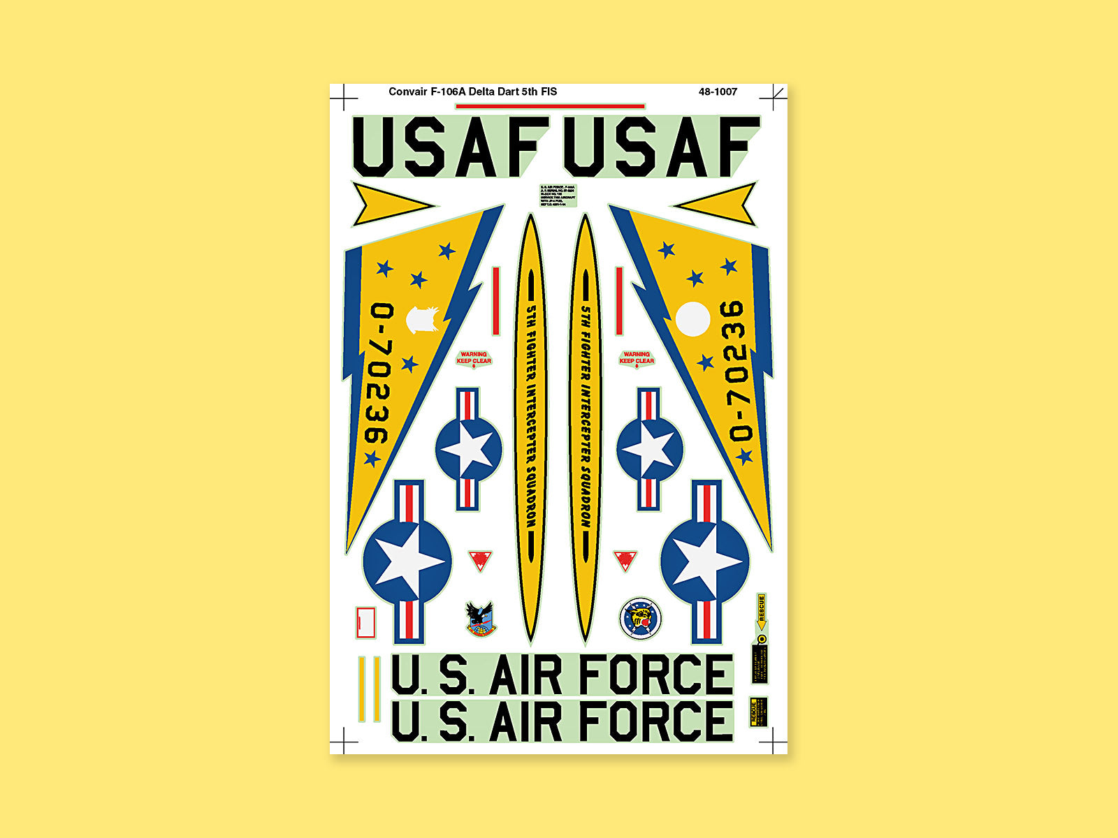 "5th FIS" Convair F-106 A "Delta Dart"