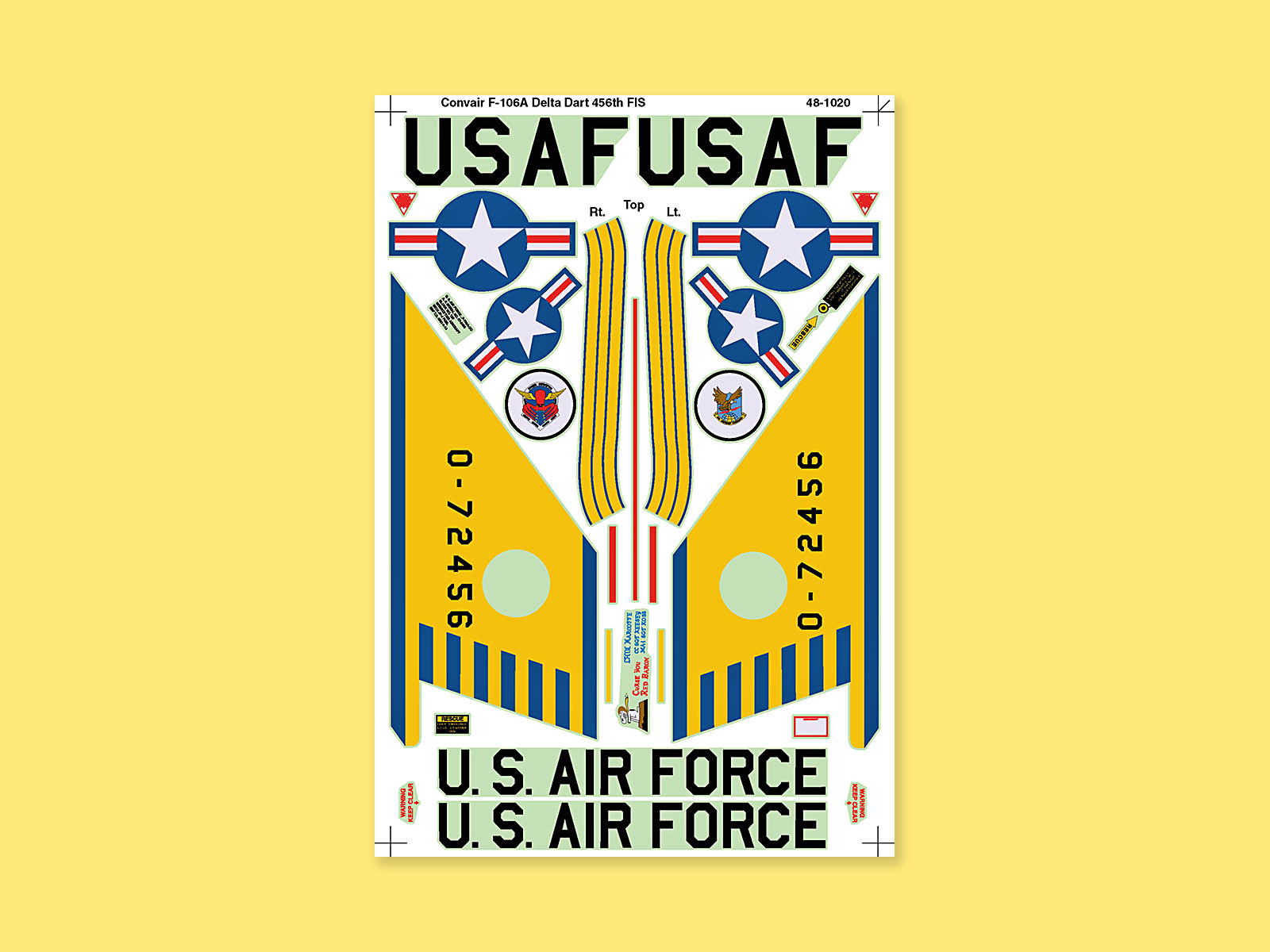 "456th FIS - CO" Convair F-106 A "Delta Dart"