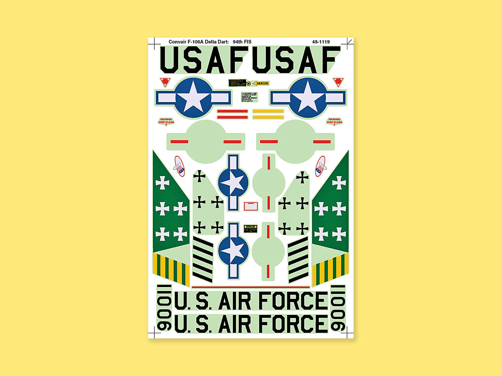"94th FIS" Convair F-106 A "Delta Dart"