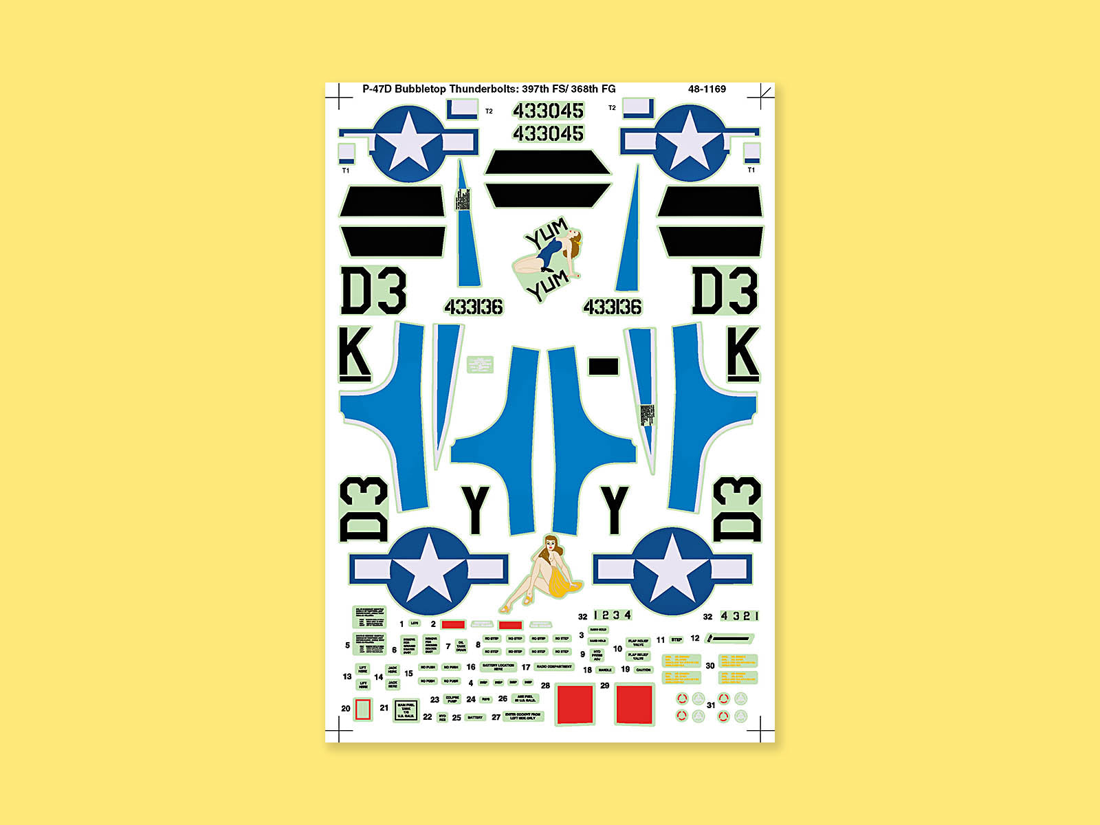 Republic P-47 D "Thunderbolt"