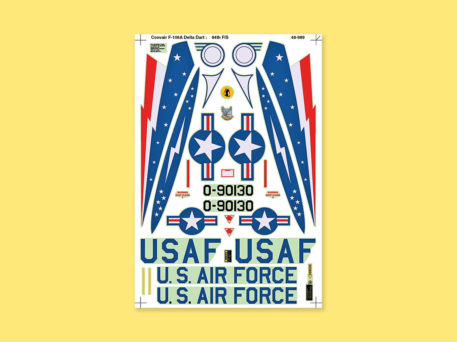 "84th FIS" Convair F-106 A "Delta Dart"
