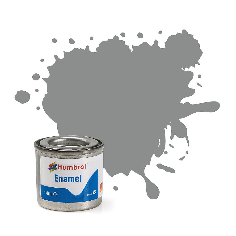 USA Mittelgrau - Seidenmatt