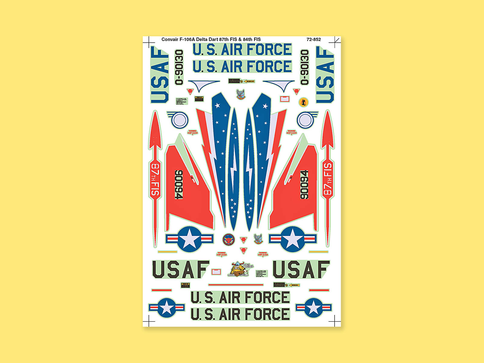 "87th William Tell Meet" Convair F-106 A "Delta Dart"