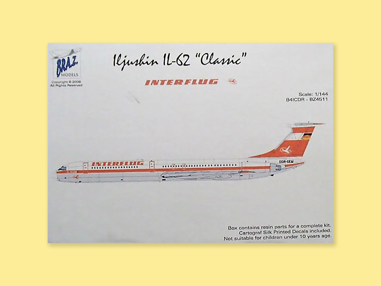 Ilyushin IL-62 "INTERFLUG"