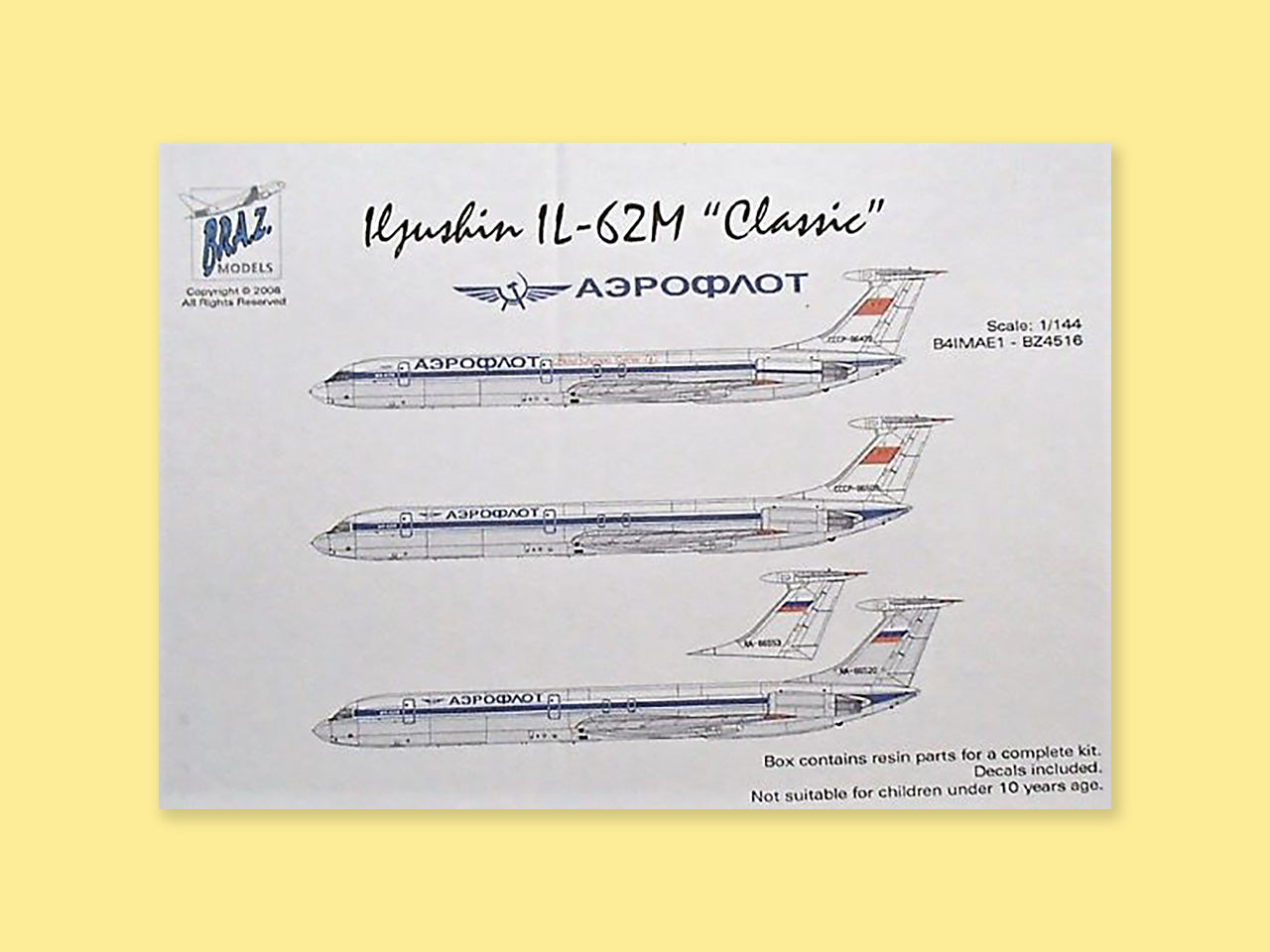 Ilyushin IL-62 M "Aeroflot"