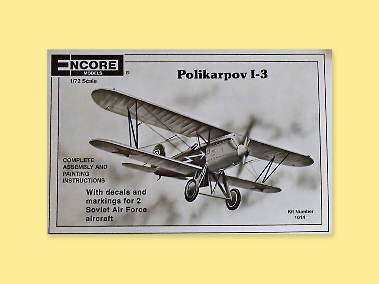 Polikarpow I-3