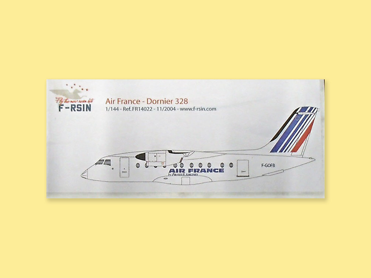 Do 328-100 Prop "AIR FRANCE"