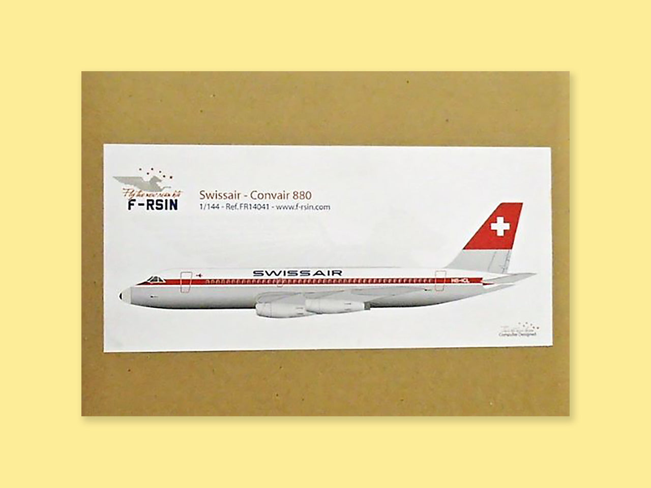 Convair CV-880 "SWISS AIR"