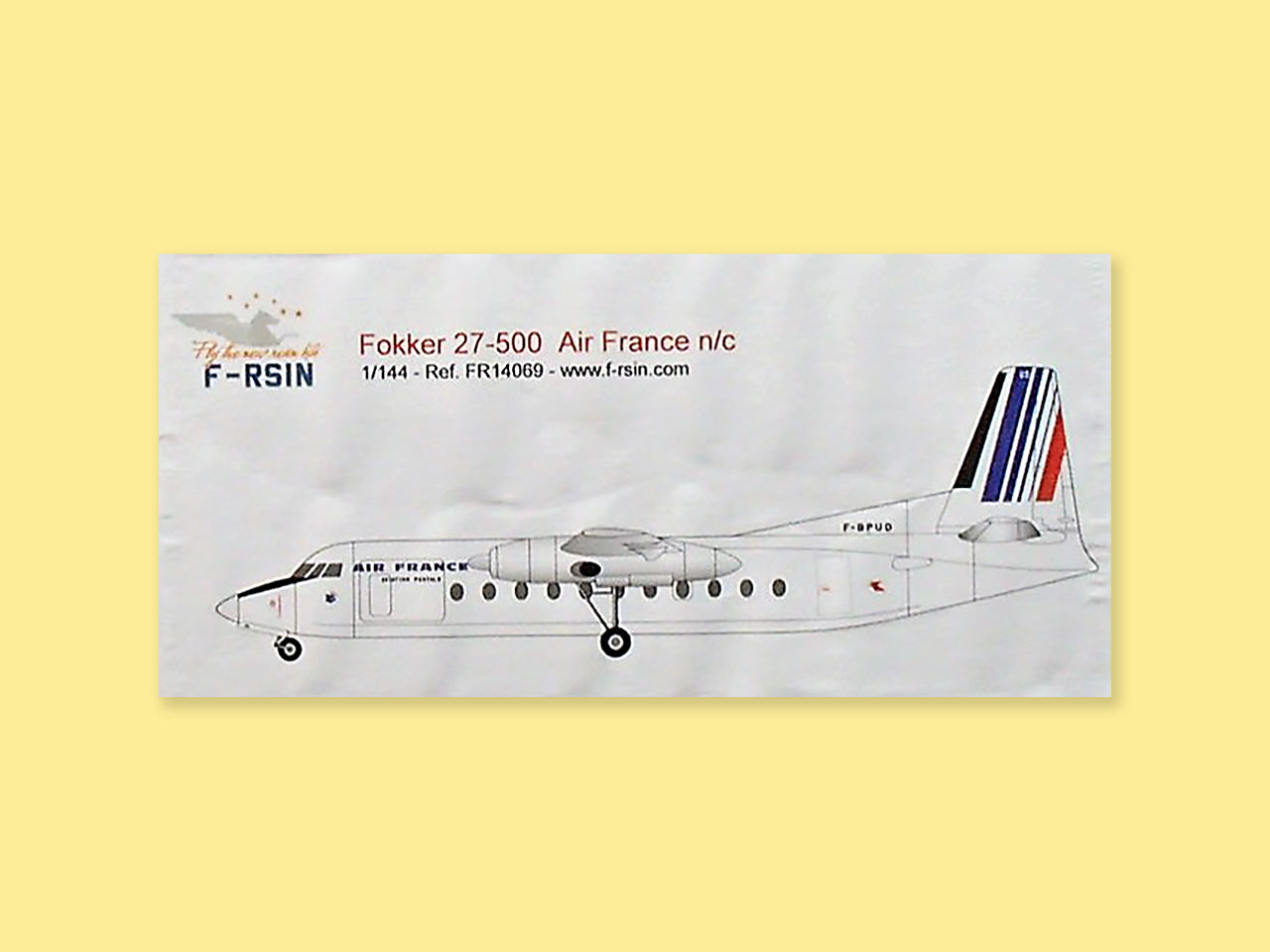 Fokker F-27-500 "AIR FRANCE"