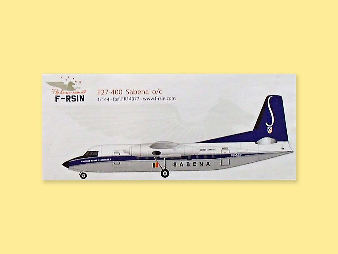 Fokker F-27-400 "SABENA"