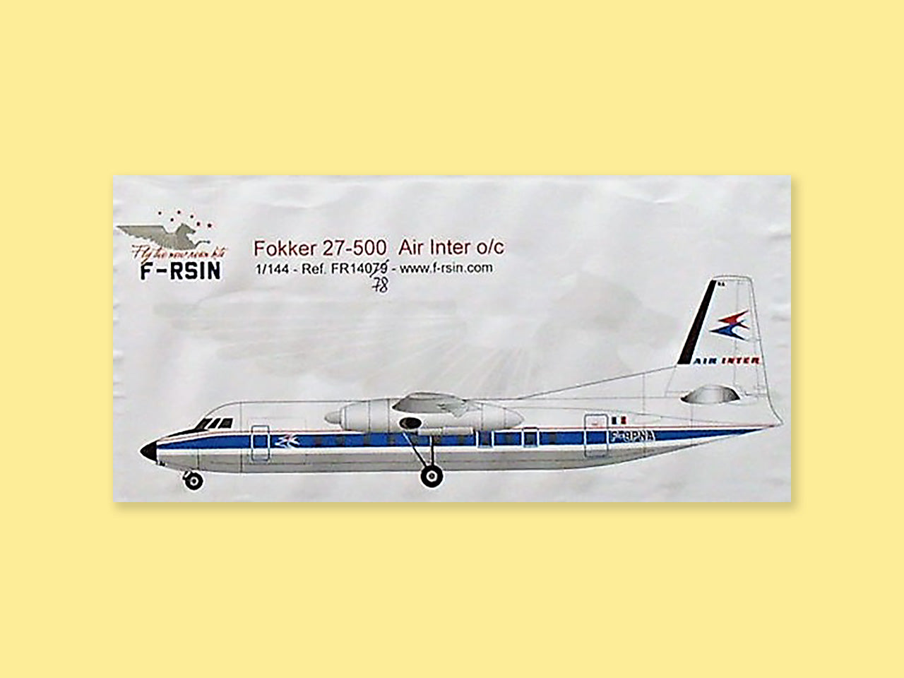 Fokker F-27-500 "AIR INTER"