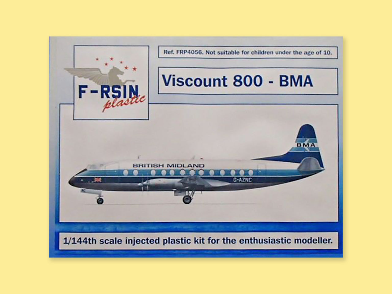 Vickers Viscount 800 "BRITISH MIDLANDS BA"