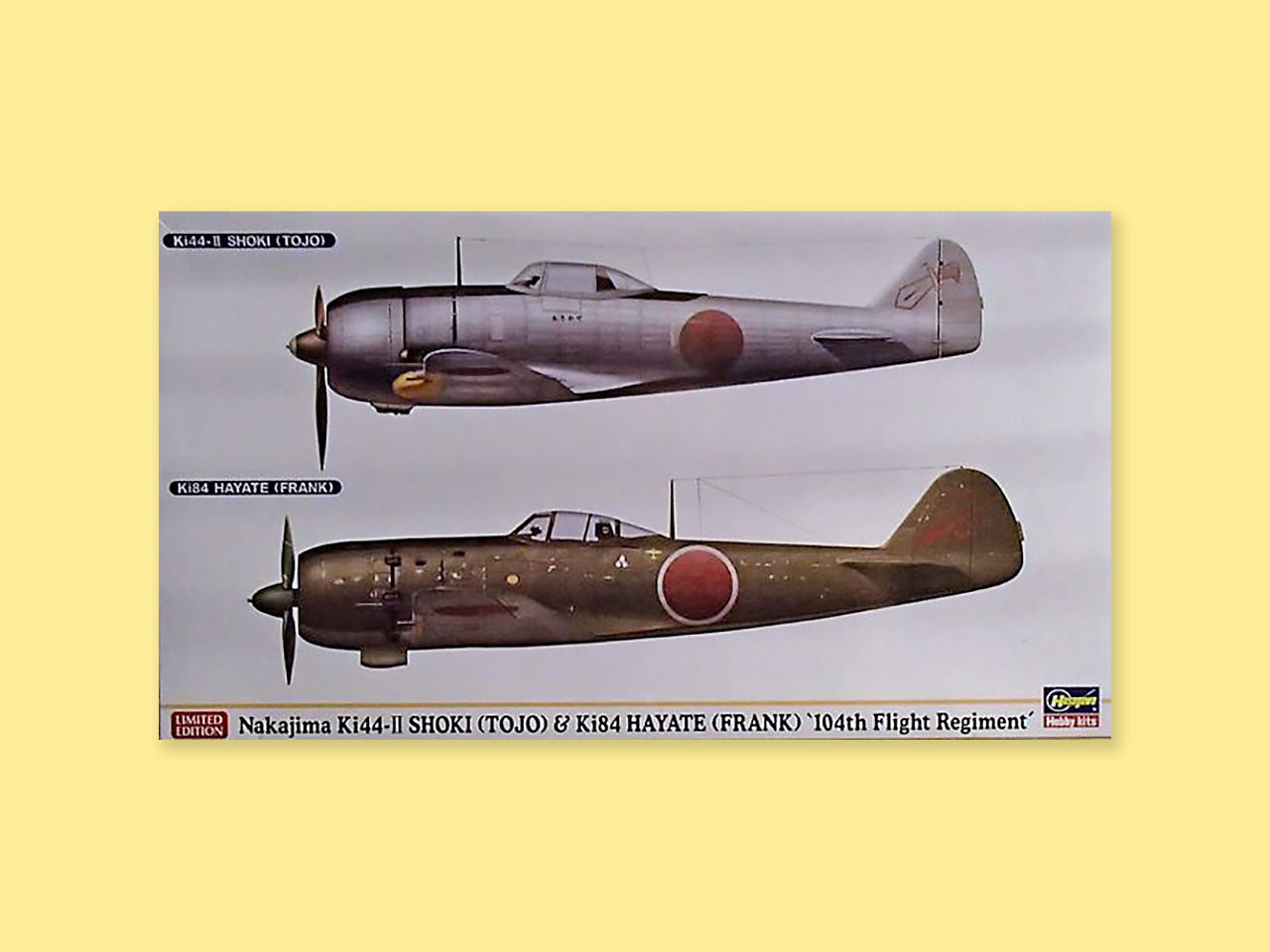 Nakajima Ki-44 "Shoki" "Tojo" + Ki-84 "Frank"