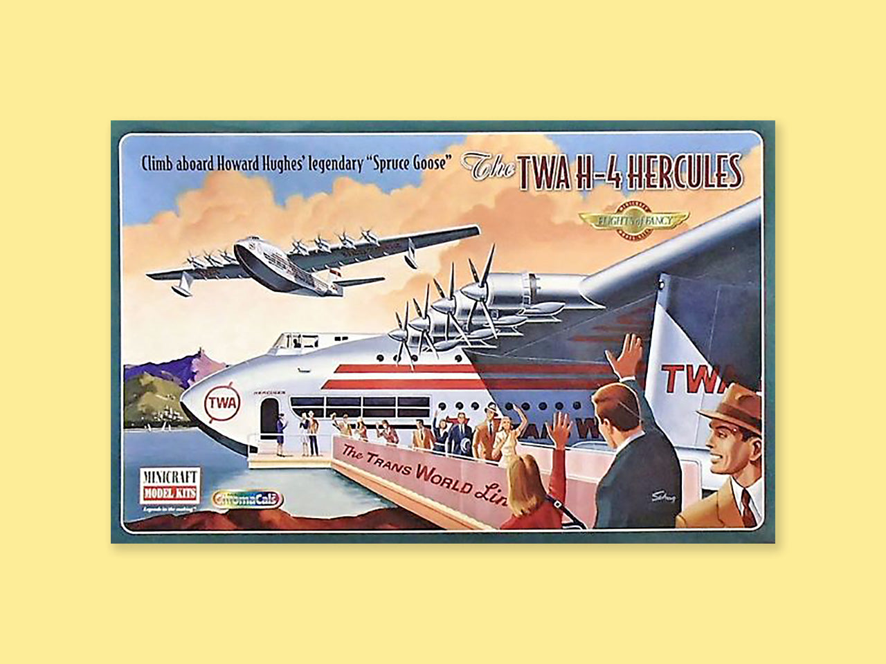 Hughes H-4 "Hercules" "Spruce Goose" "TWA"
