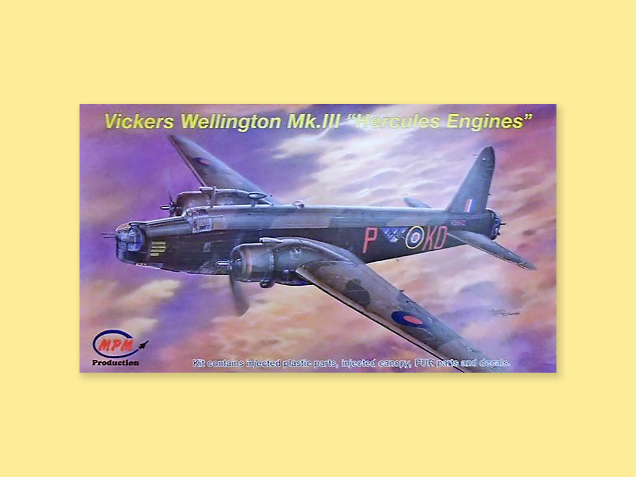 Vickers Wellington Mk. III – Modellbau Huber