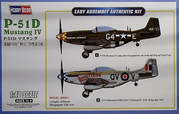 North American P-51D Mk.IV "Mustang"