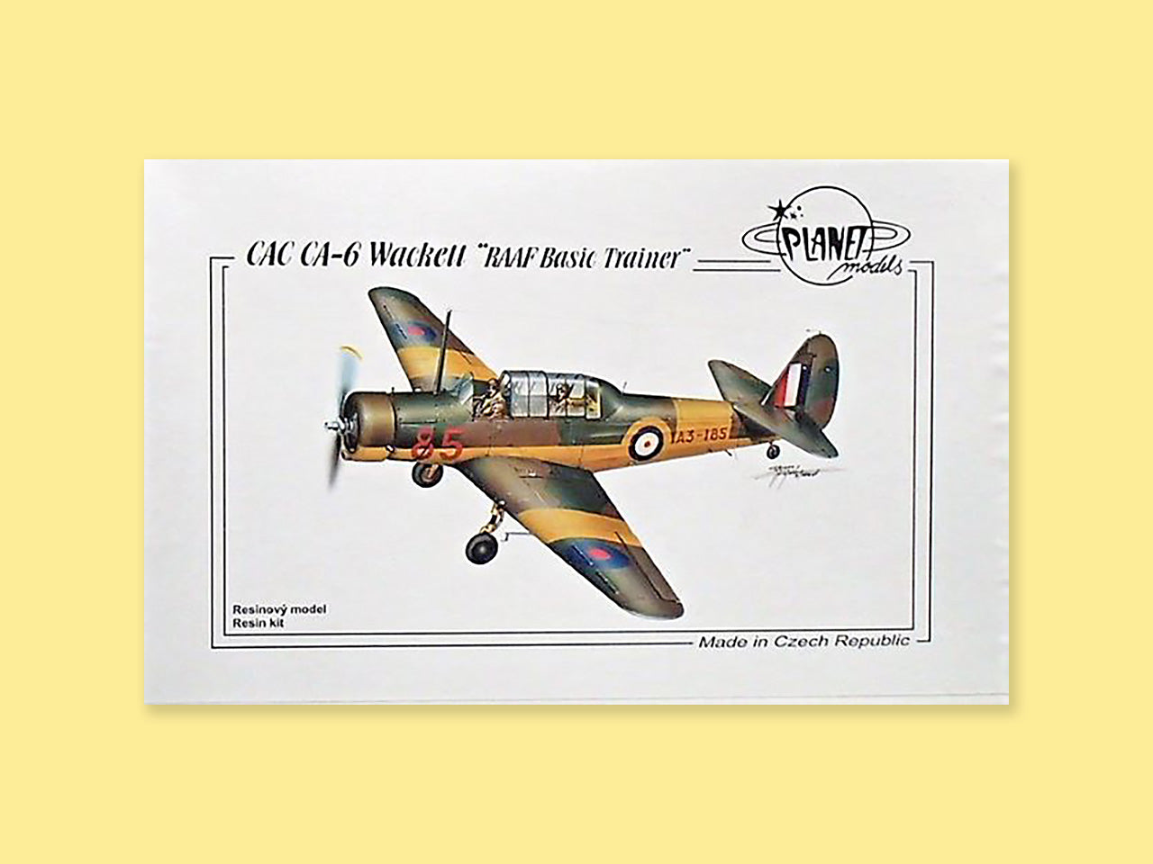 Commonwalth CAC CA-6 "Wackett"