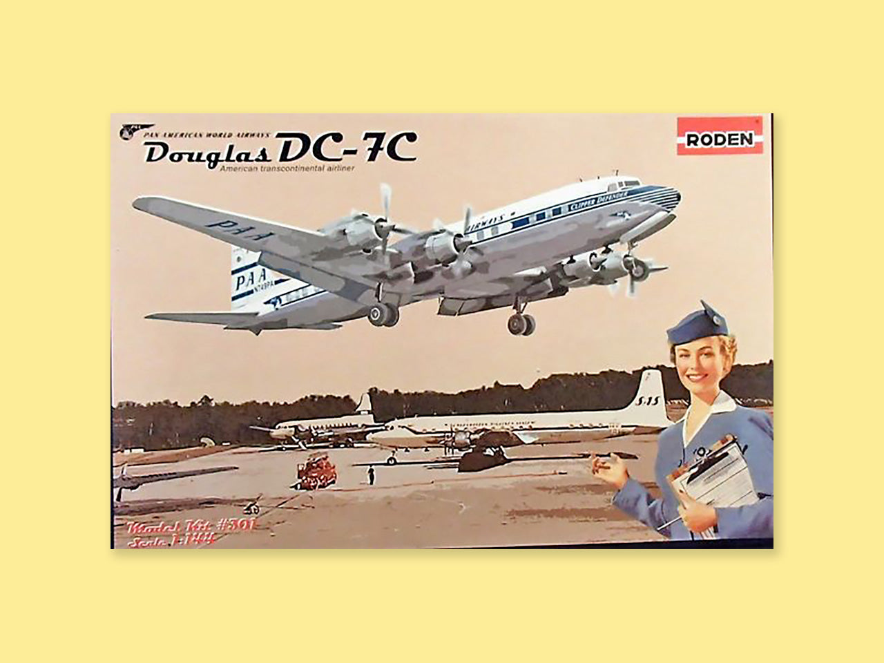 Douglas DC-7C "Pan America World Airways PAA"