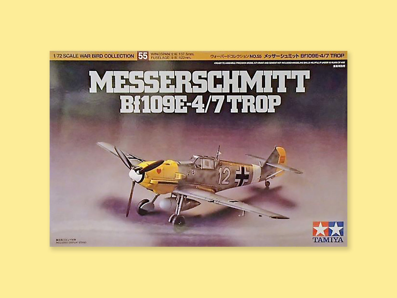 Messerschmitt Me 109 E-4/7 Trop