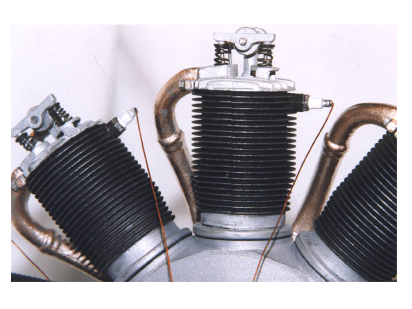 Le Rhone "9-Zylinder Sternmotor"