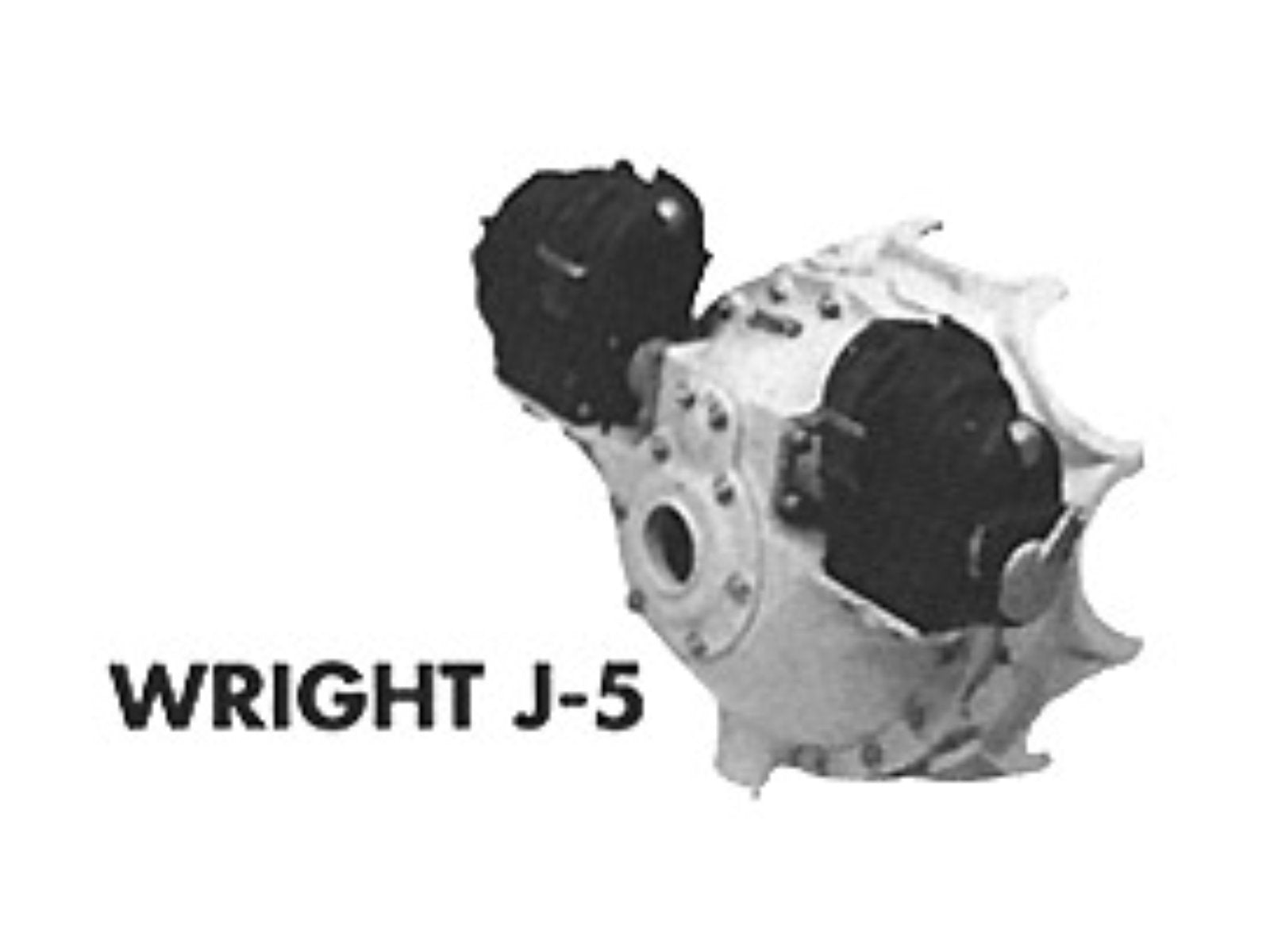 "Dummy Engine Crankcase" Wright J-5