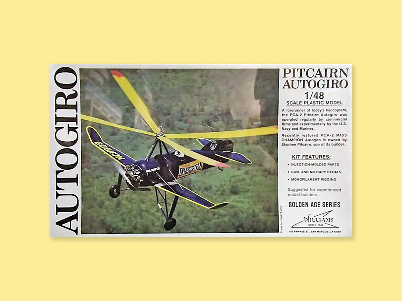 Pitcairn-Cierva PCA-2 / XOP-1