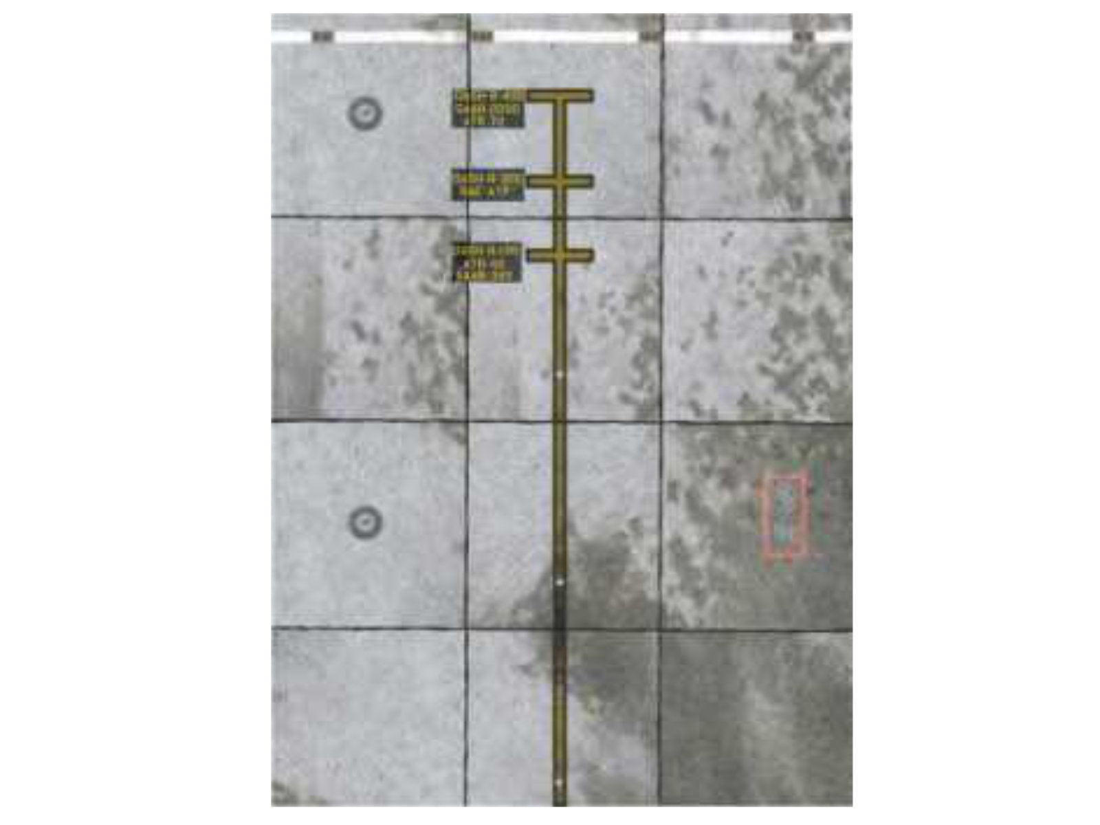Bodenplatte "Park 4 - Design 4" (DIN A-3)