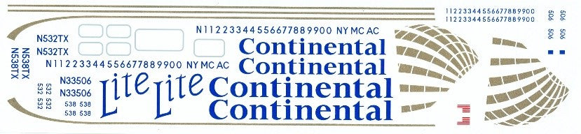 McDonnell Douglas DC-9 "Continental Lite"