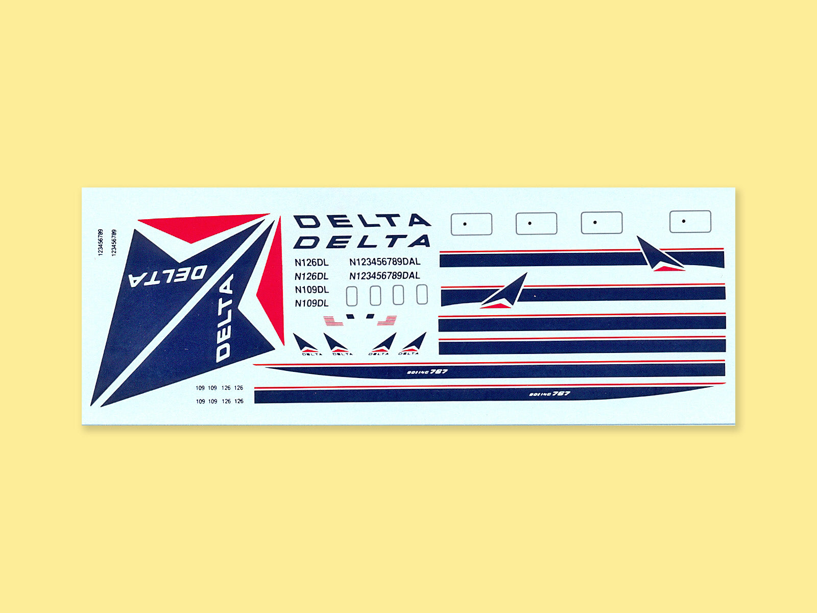 "DELTA" Boeing B 767-200 / -300