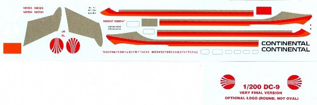McDonnell Douglas DC-9 "CONTINENTAL"
