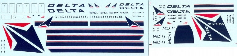 "DELTA" McDonnell Douglas DC-10 / MD-11