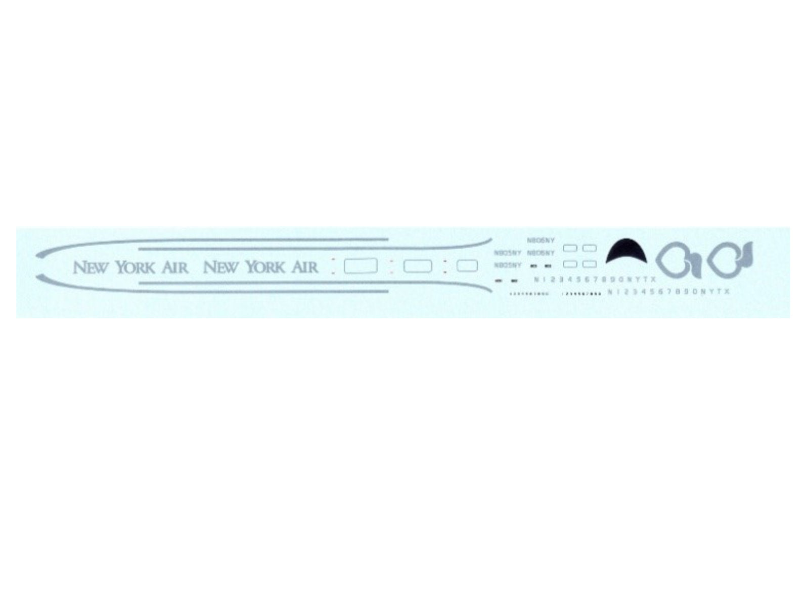 "NEW YORK AIR" McDonnell Douglas MD-80