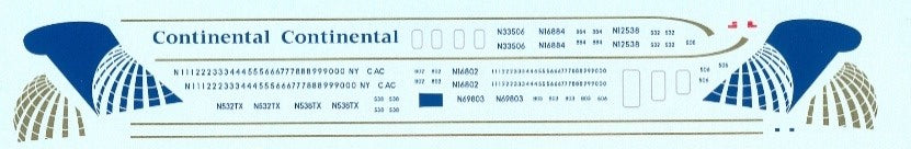 "Continental" McDonnell Douglas DC-9 / MD-80