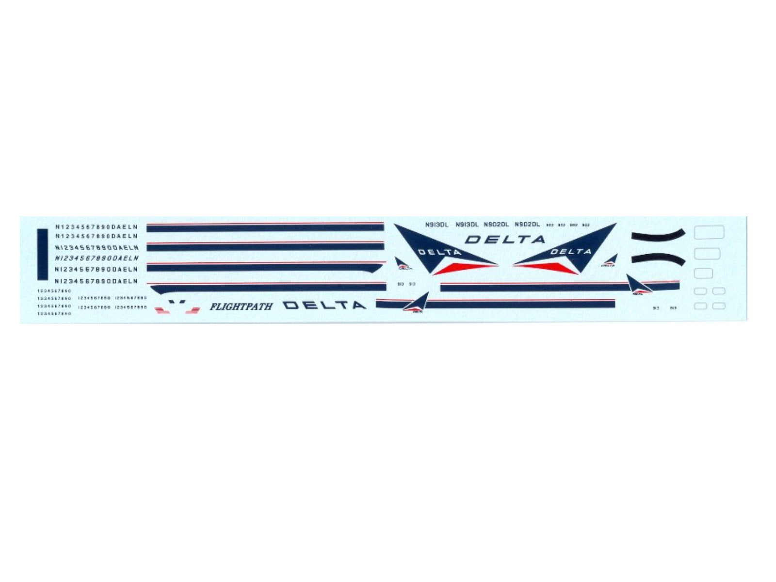 "DELTA" McDonnell Douglas MD-80