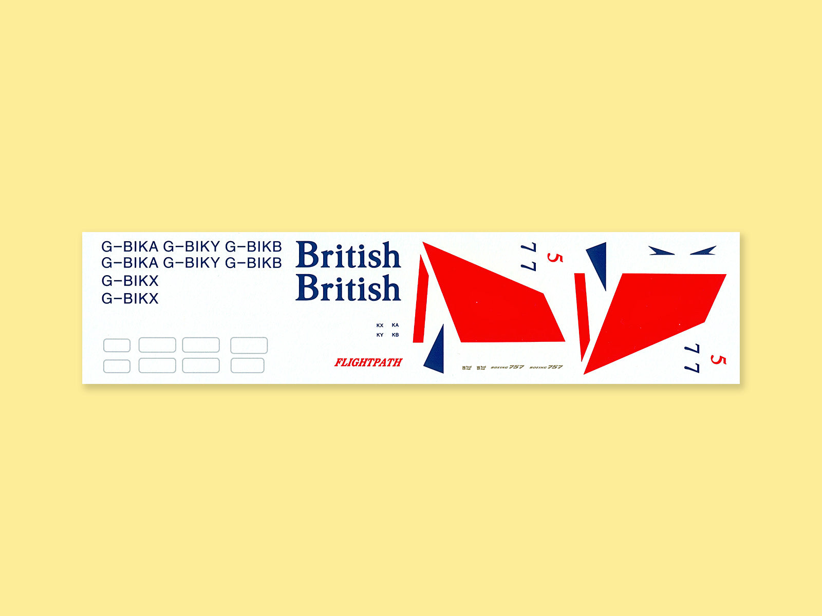 "British 757" Boeing B 757-200