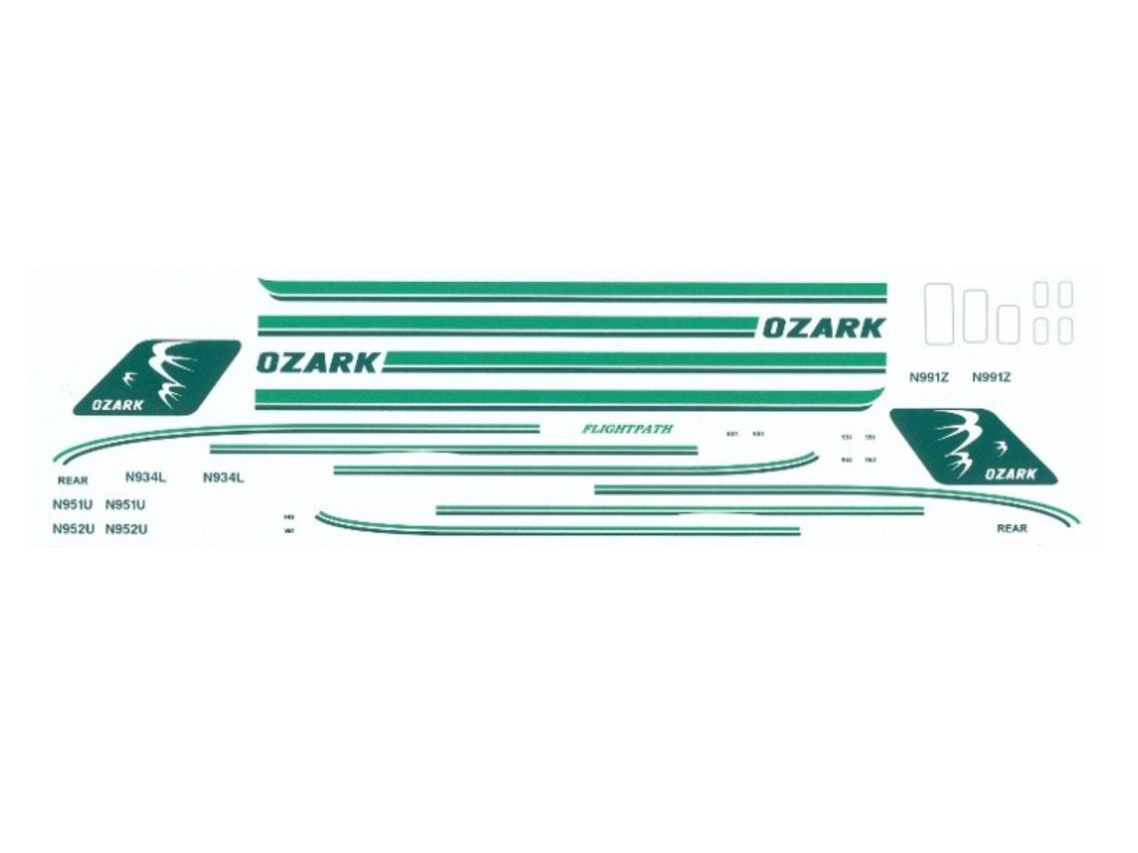 "OZARK" McDonnell Douglas MD-80