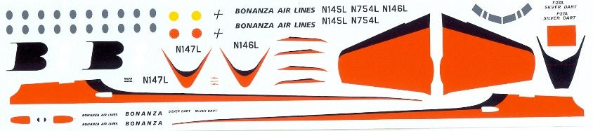 "BONANZA AIR LINES" Fokker F 27