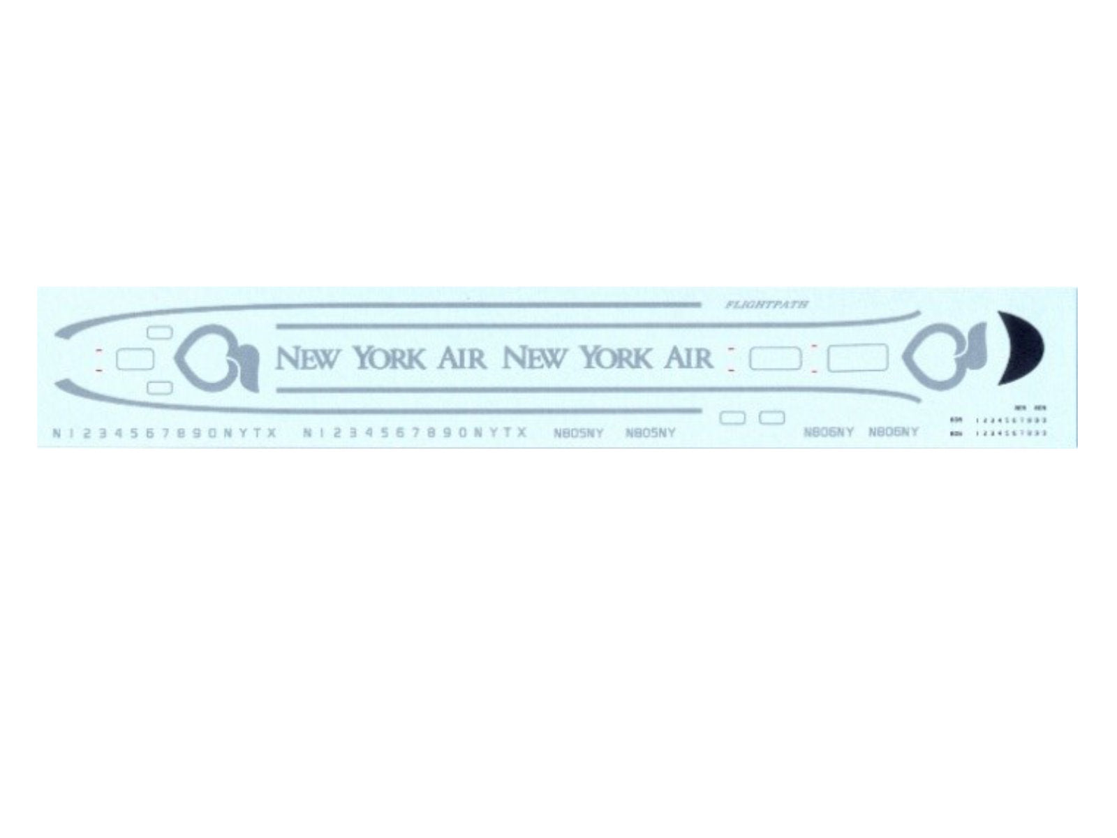 "NEW YORK AIR" McDonnell Douglas MD-80