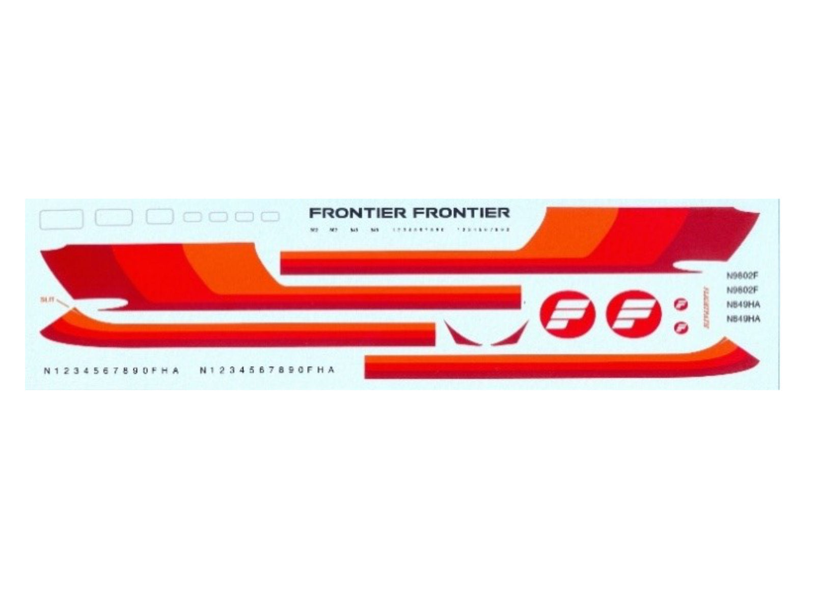 "FRONTIER" McDonnell Douglas MD-80