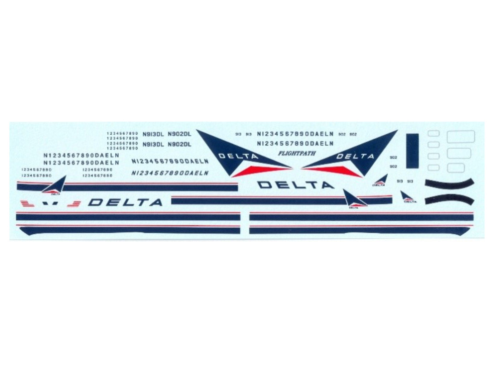 "DELTA" McDonnell Douglas MD-80