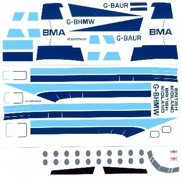 "BRITISH MIDLAND" Fokker F 27 "Friendship"