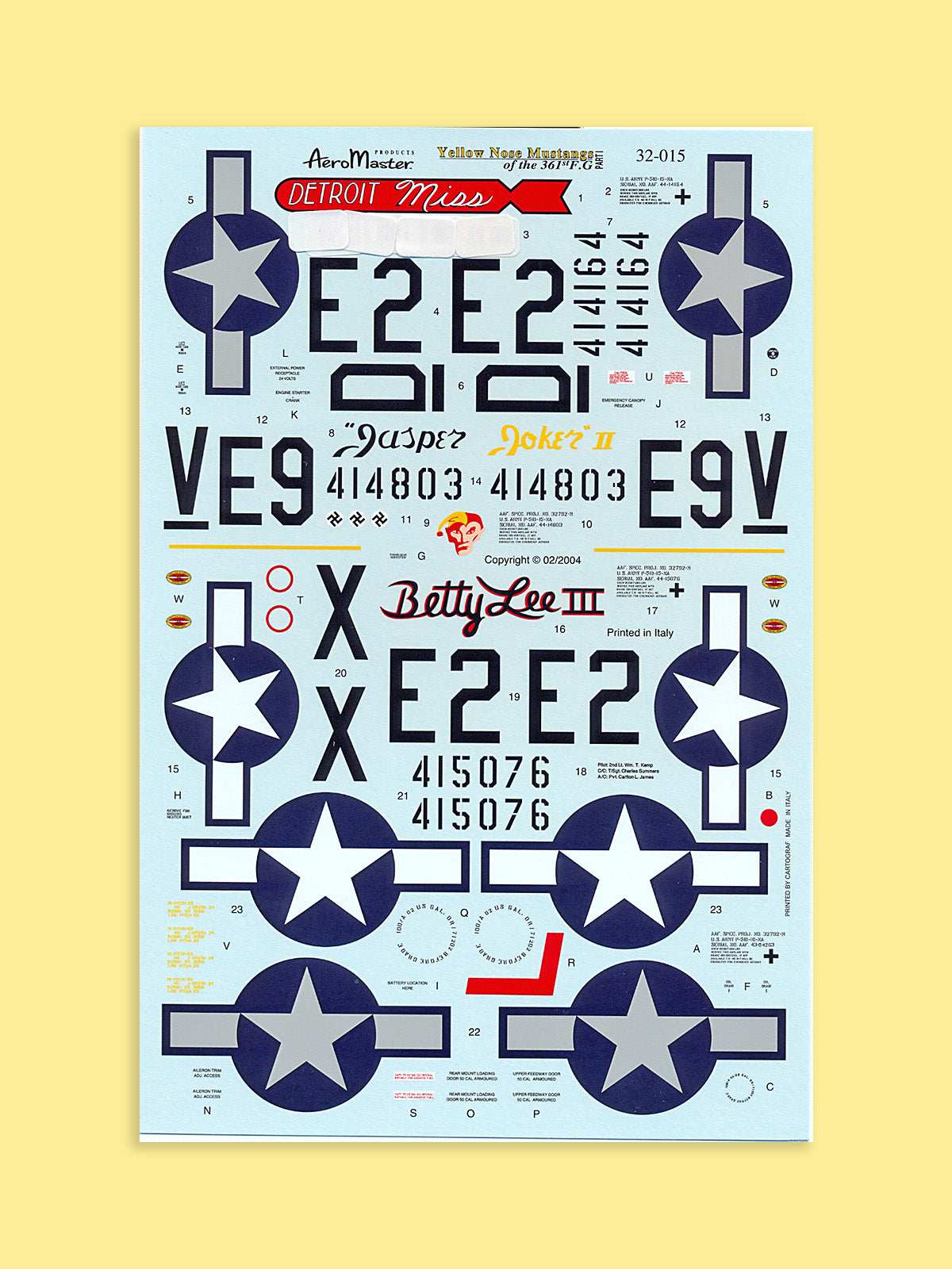 North American P-51D "Mustang"