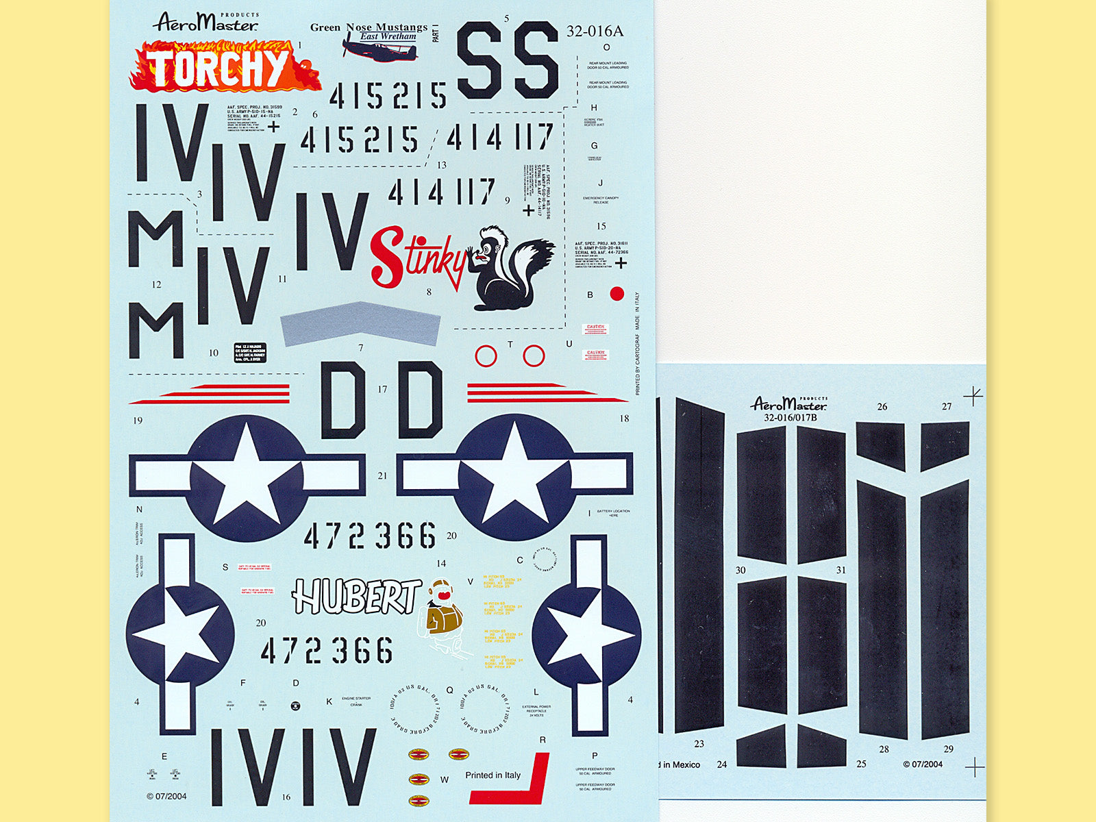North American P-51D "Mustang"
