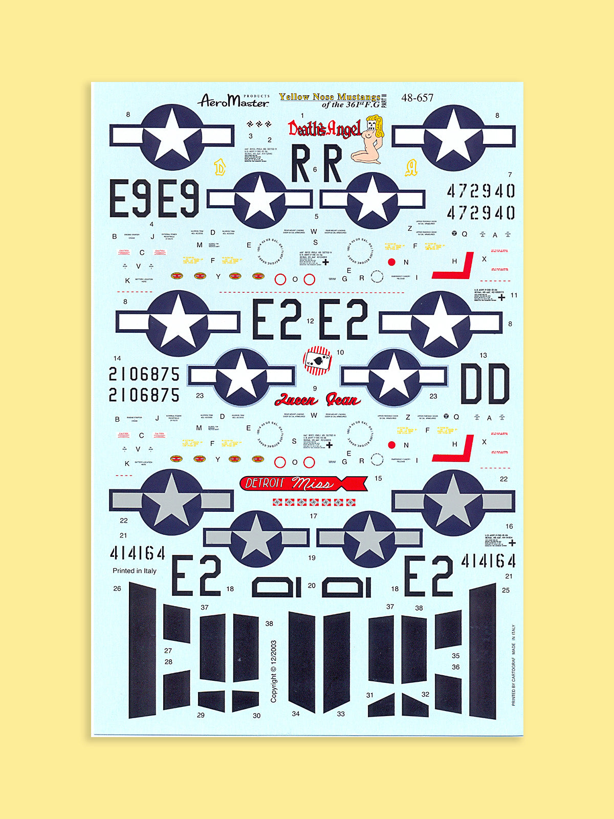 North American P-51D "Mustang"