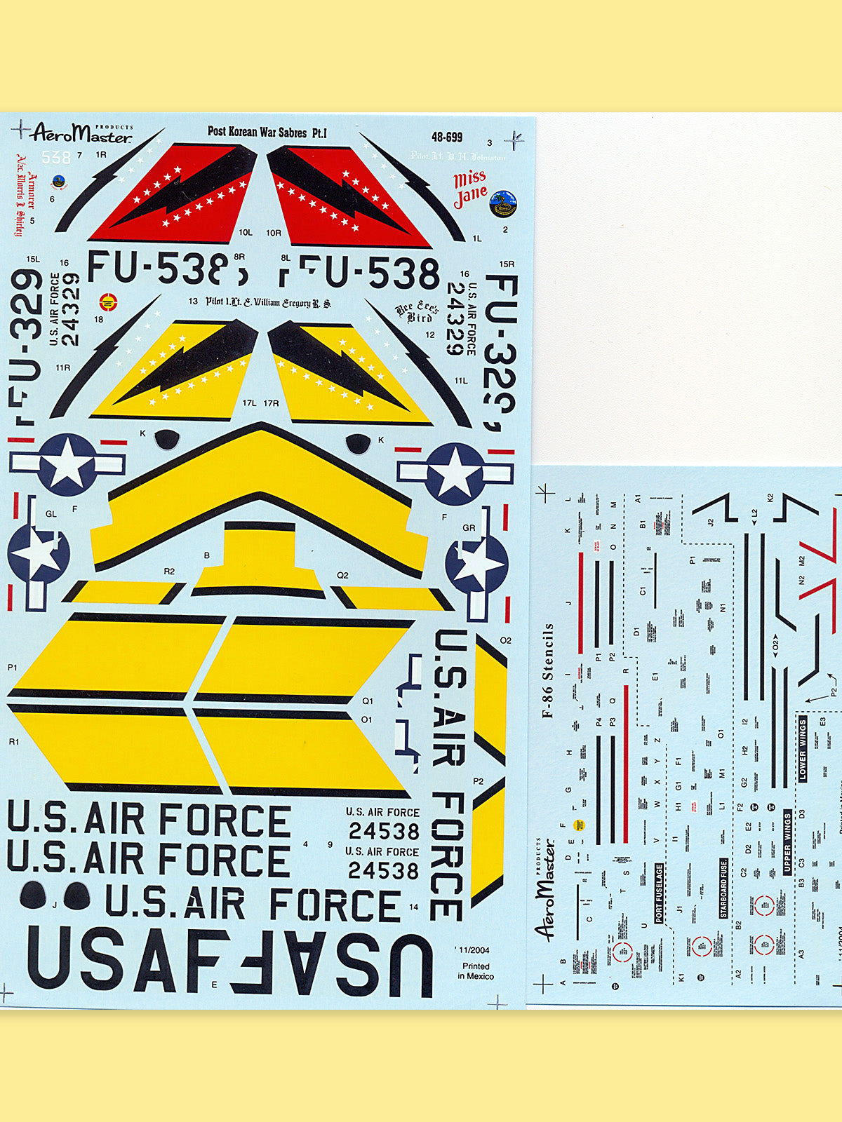 North American F-86F "Sabre"