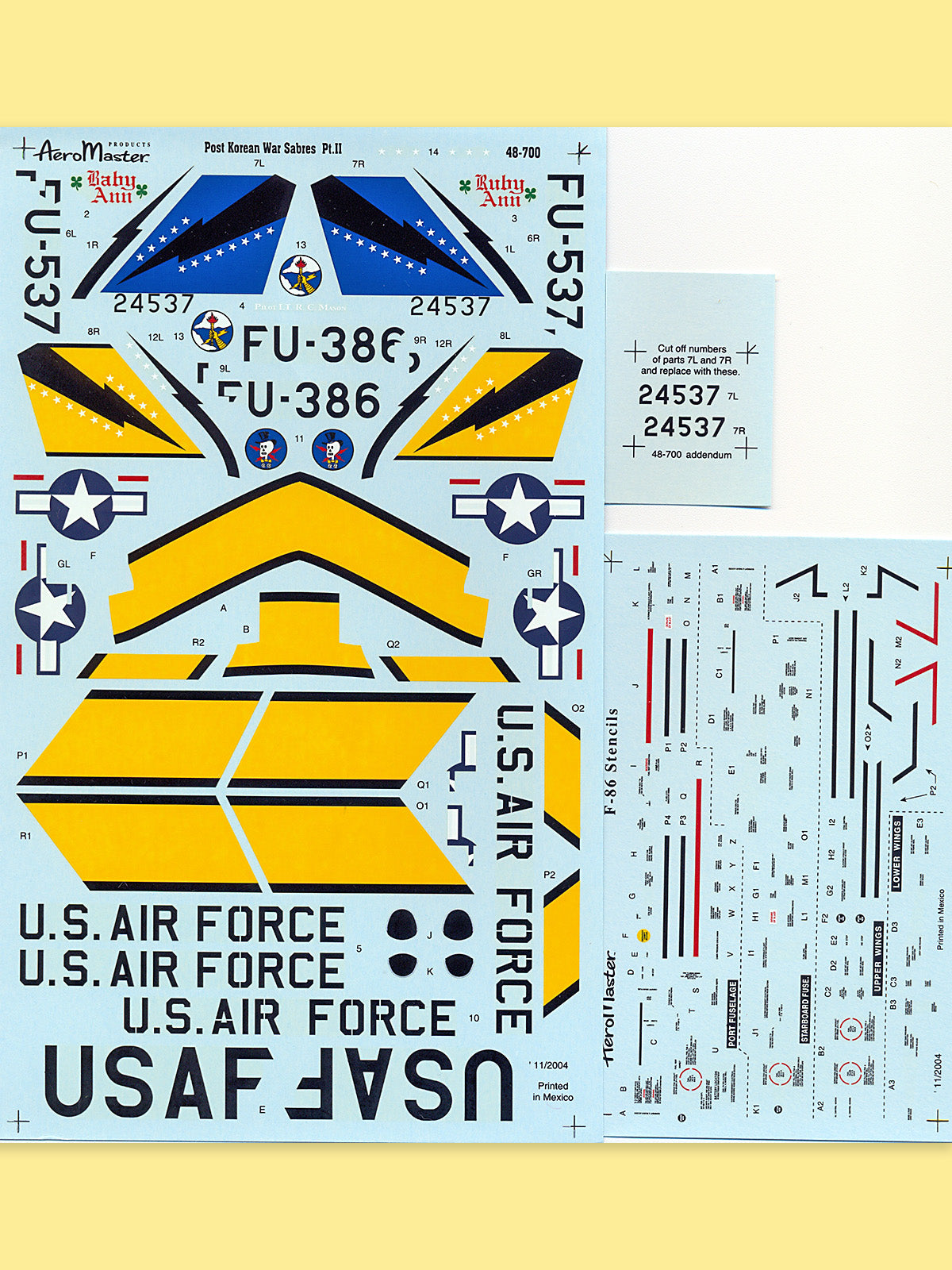 North American F-86F"Sabre"