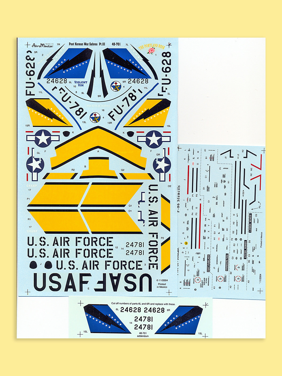 North American F-86F "Sabre"