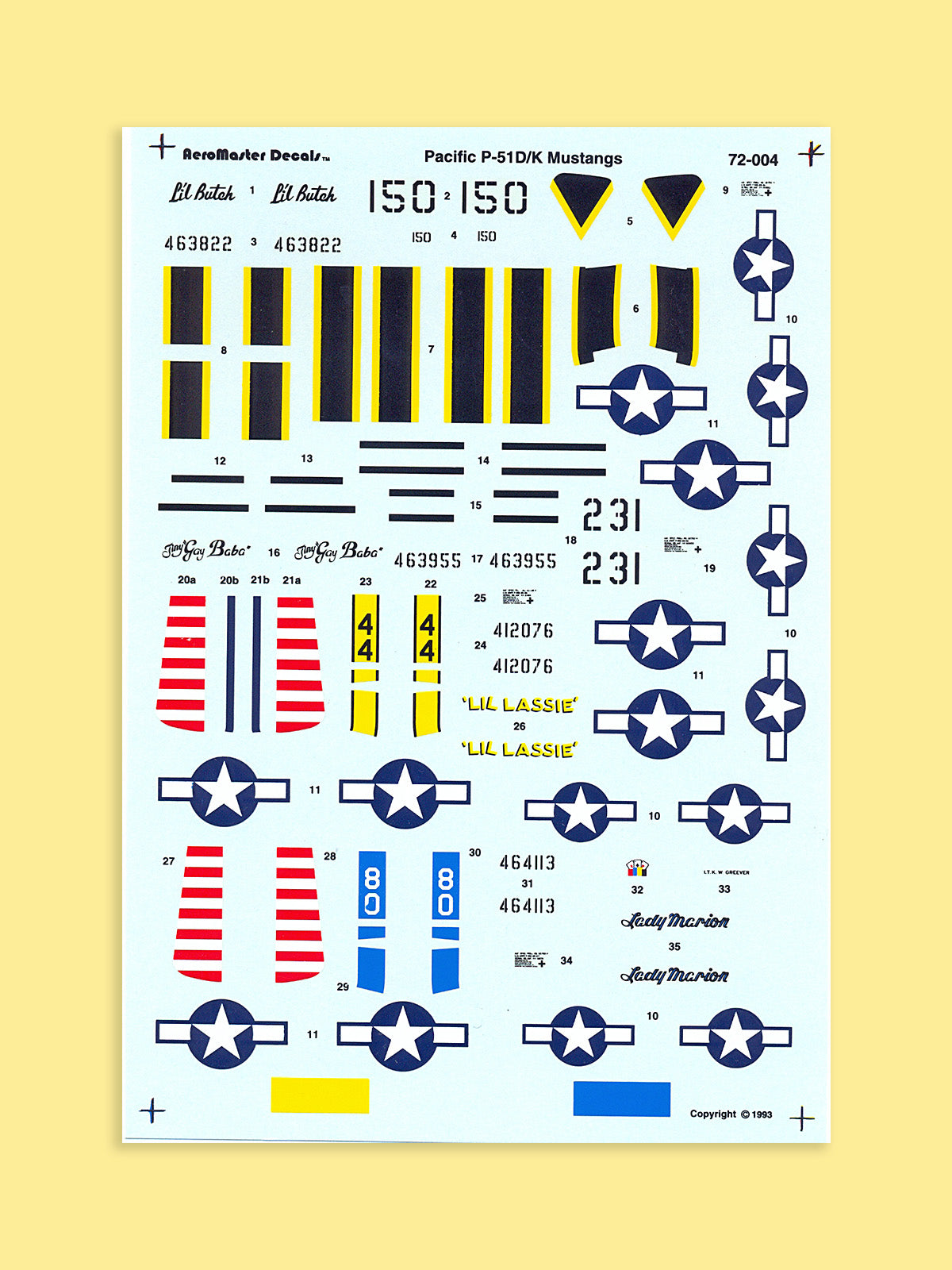 North American P-51 D/ K "Mustang"