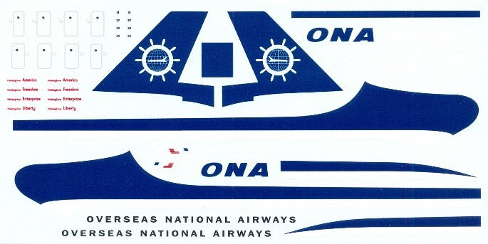McDonnell Douglas DC-10 "OVERSEAS NATIONAL AIRWAYS"